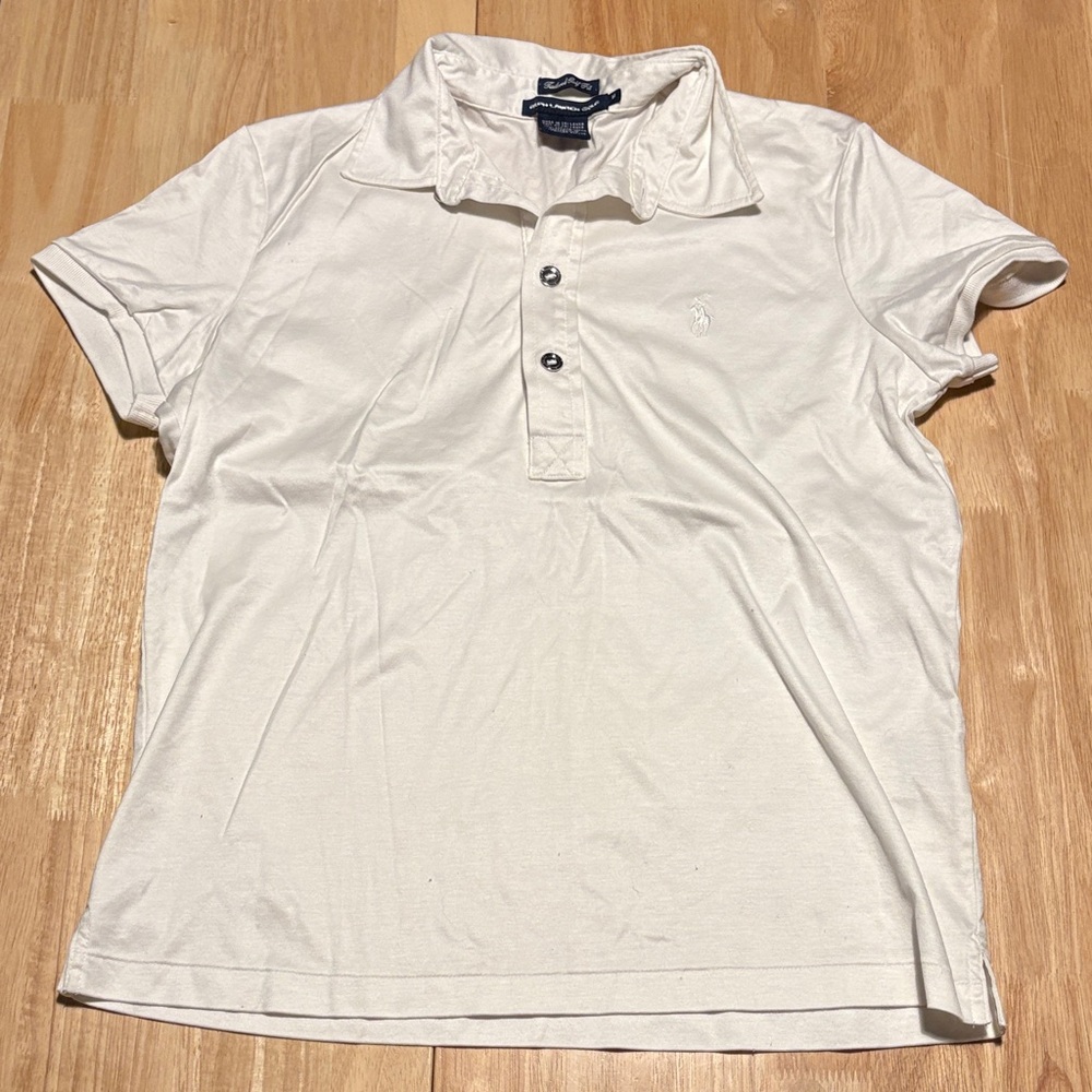 Polo by Ralph Lauren Classic White Polo Shirt